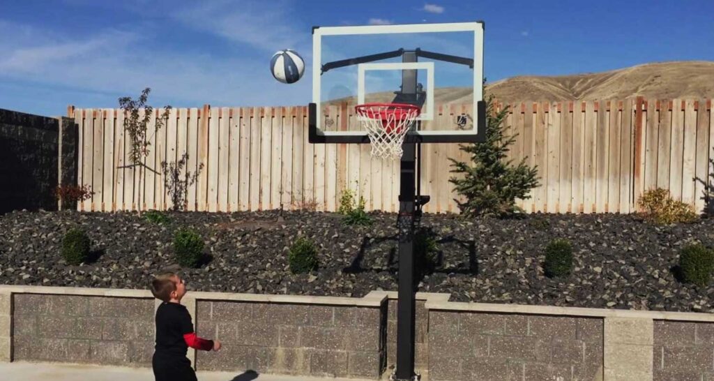 best in ground basketball hoop