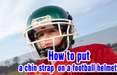 How to put a chin strap on a football helmet coastalfloridasportspark