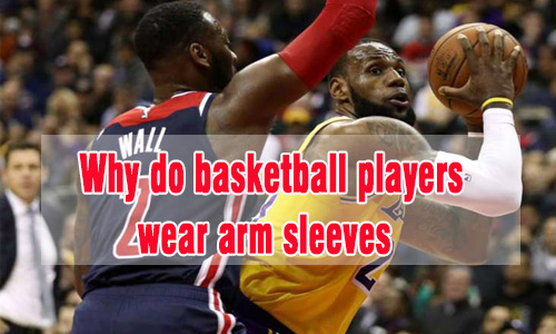 Is there a reason basketball players wear arm sleeves other than Iverson  making it stylish? - Quora