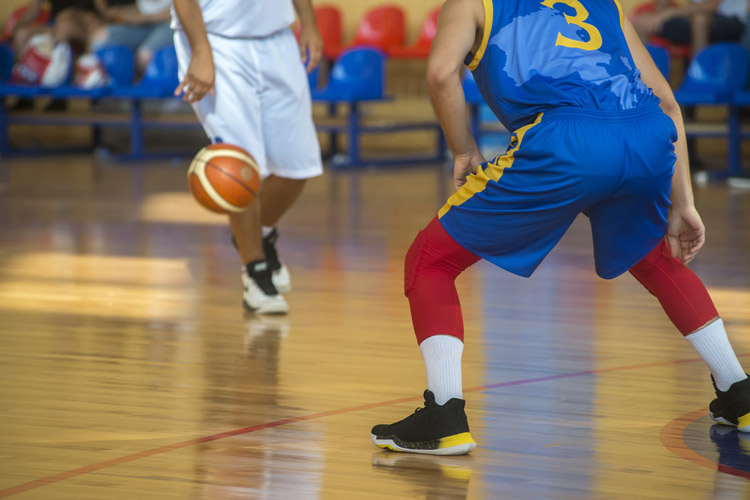 why do basketball players wear leg sleeves