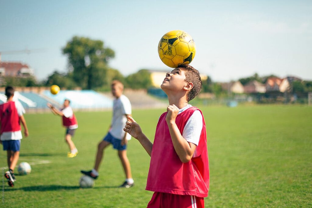 How To Head A Soccer Ball